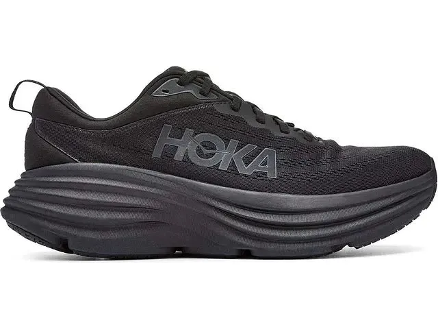 Hoka Bondi 8 Black Black EXTRA WIDE Men's