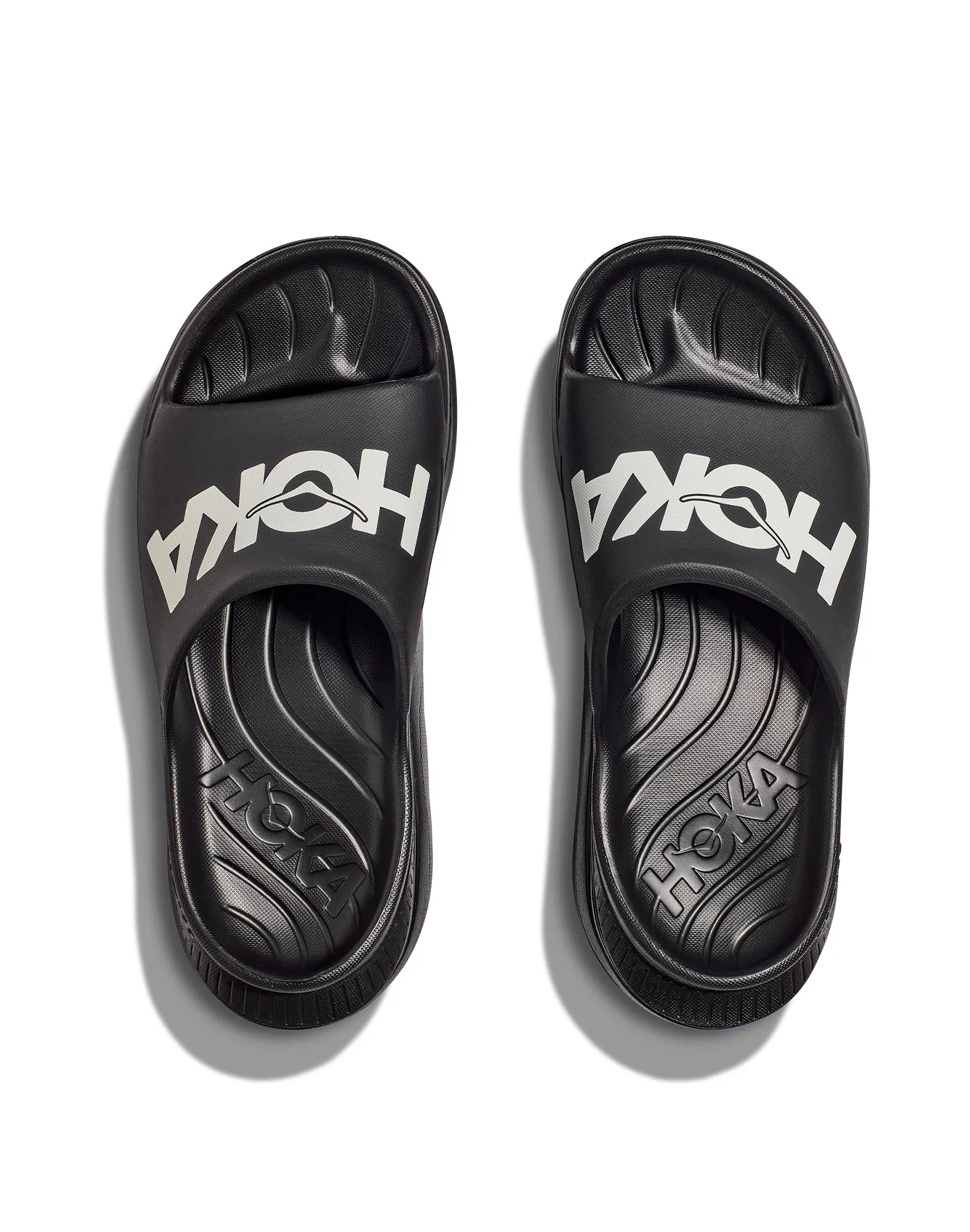 Hoka Ora Athletic Slide Unisexe Black / White