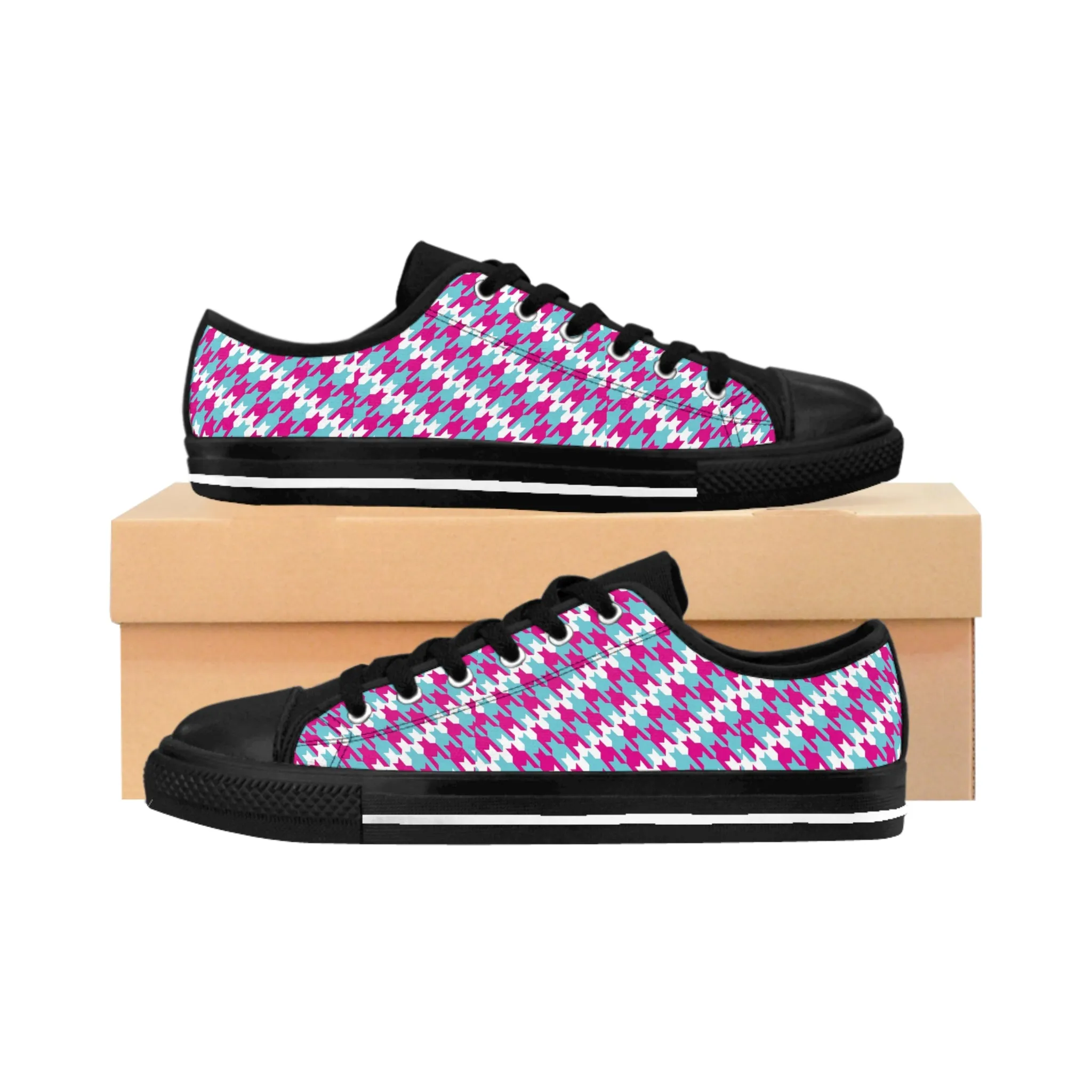 Houndstooth Women's Sneakers