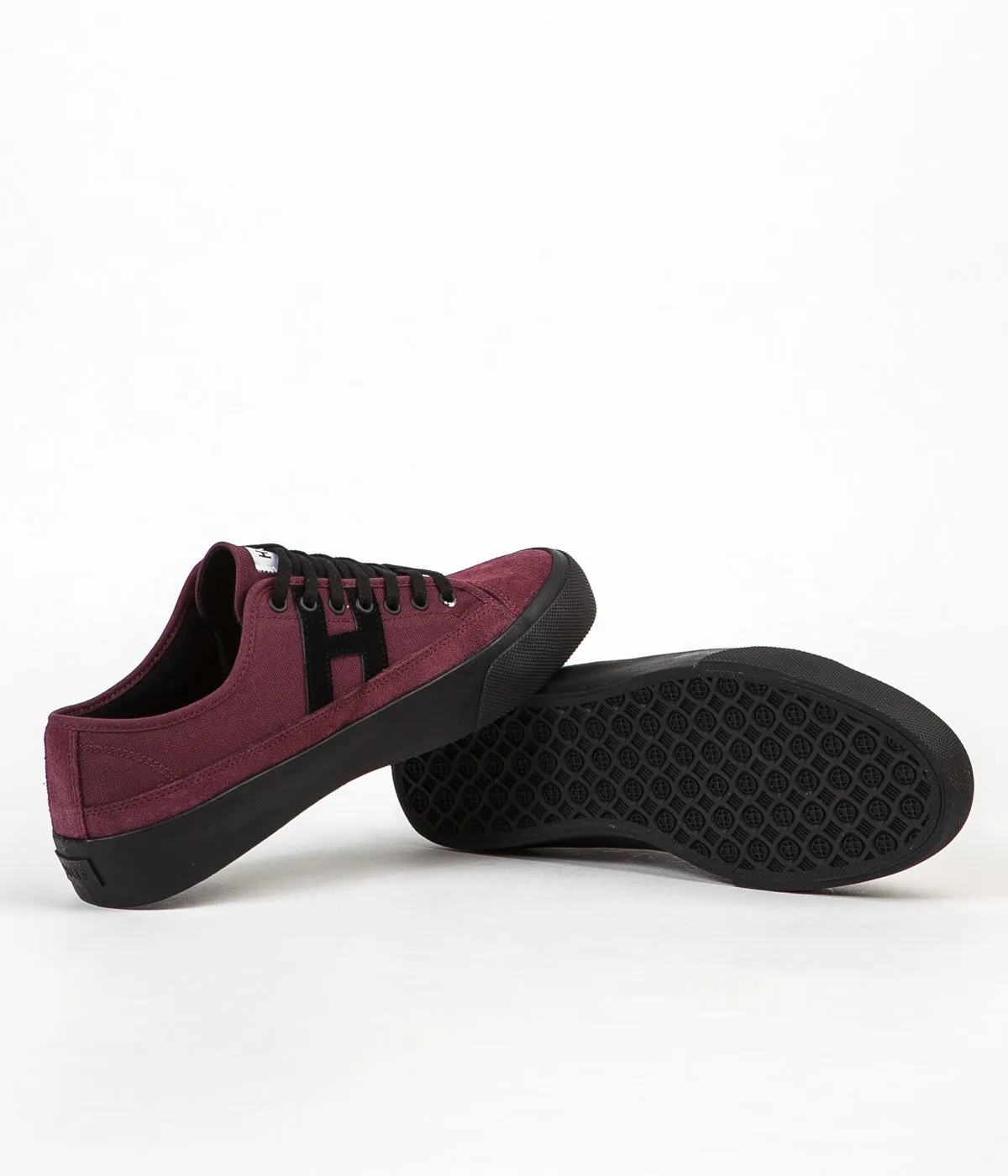 HUF Hupper 2 Lo Shoes - Deep Wine