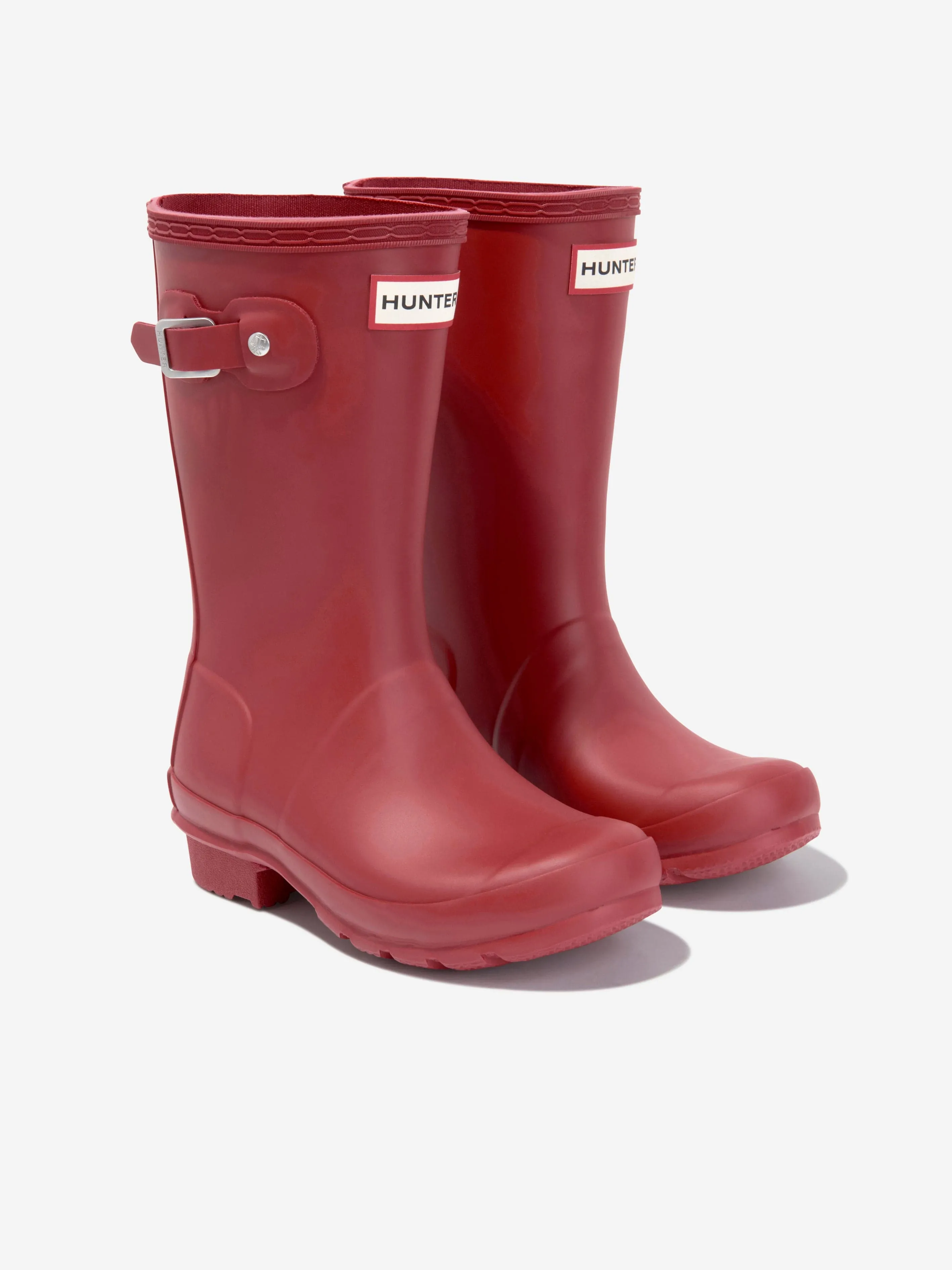 Hunter Kids Original Wellington Boots in Red