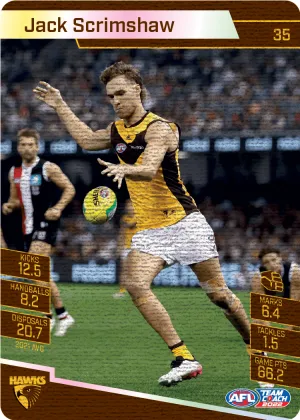 Jack Scrimshaw, Canvas, 2022 Teamcoach AFL