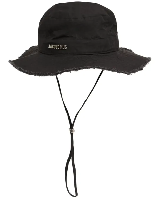 Jacquemus   Le Bob Artichaut canvas bucket hat 