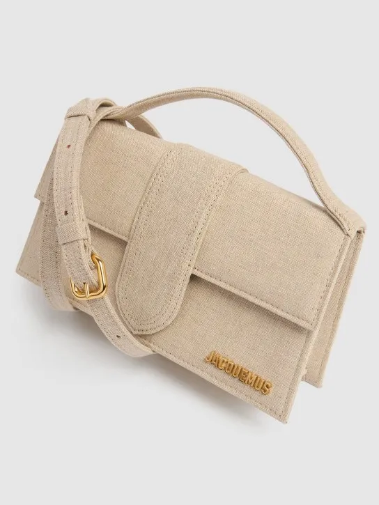 Jacquemus   Le Grand Bambino canvas shoulder bag 