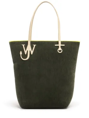 JW Anderson   Tall Anchor canvas tote bag 