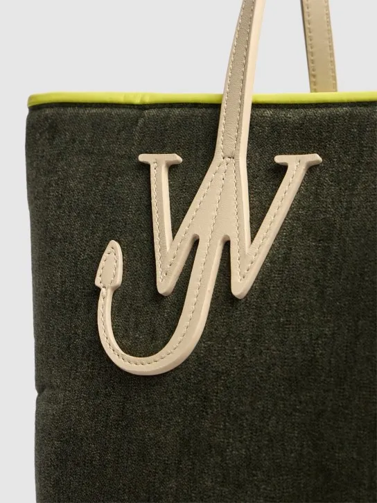 JW Anderson   Tall Anchor canvas tote bag 