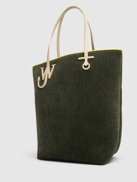 JW Anderson   Tall Anchor canvas tote bag 