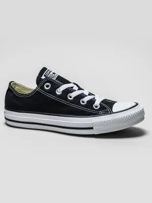 Kids Unisex Plain Converse,Black