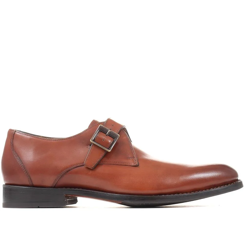 Knoxx Leather Monk Shoes - KNOXX / 318 994