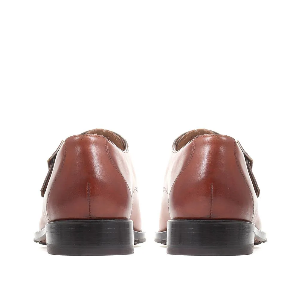 Knoxx Leather Monk Shoes - KNOXX / 318 994