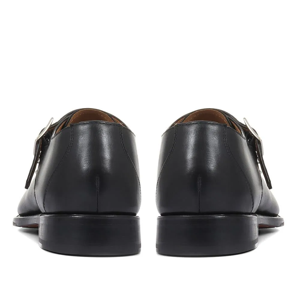 Knoxx Leather Monk Shoes - KNOXX / 318 994