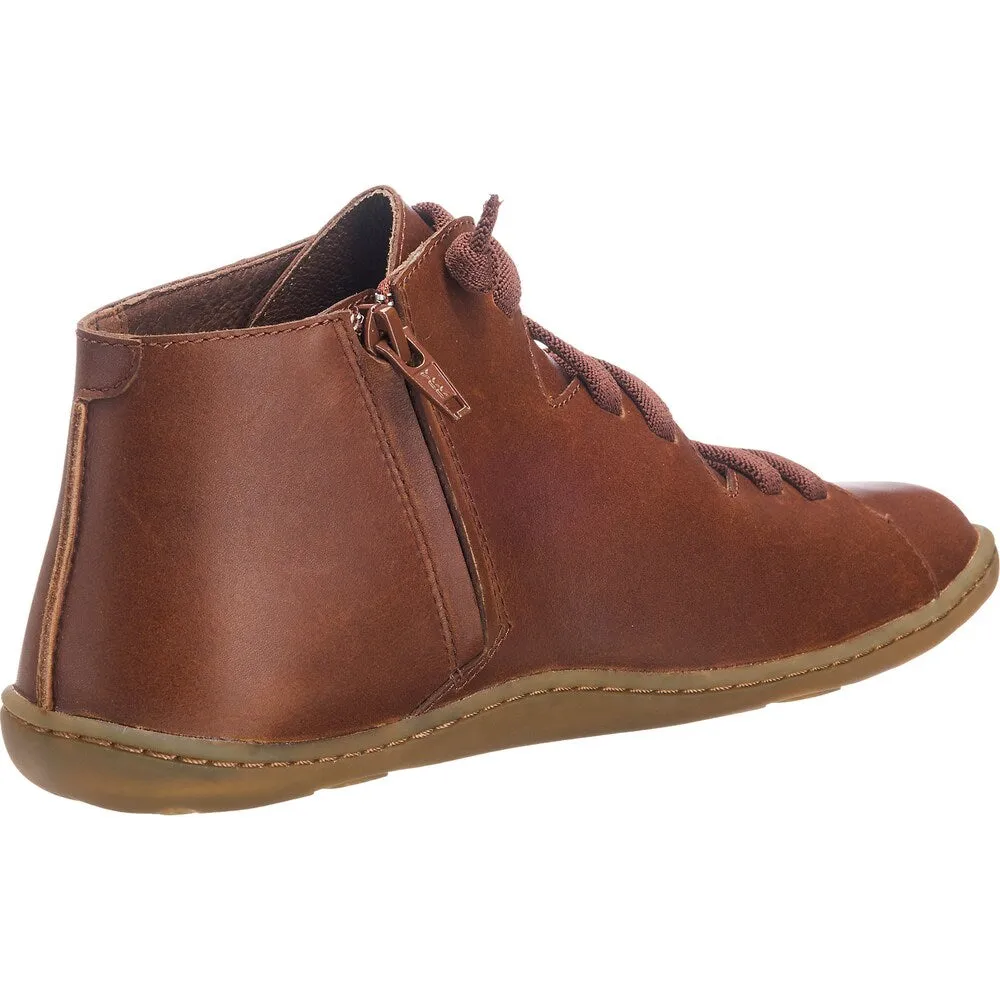 Lace-up Camper shoes, brown