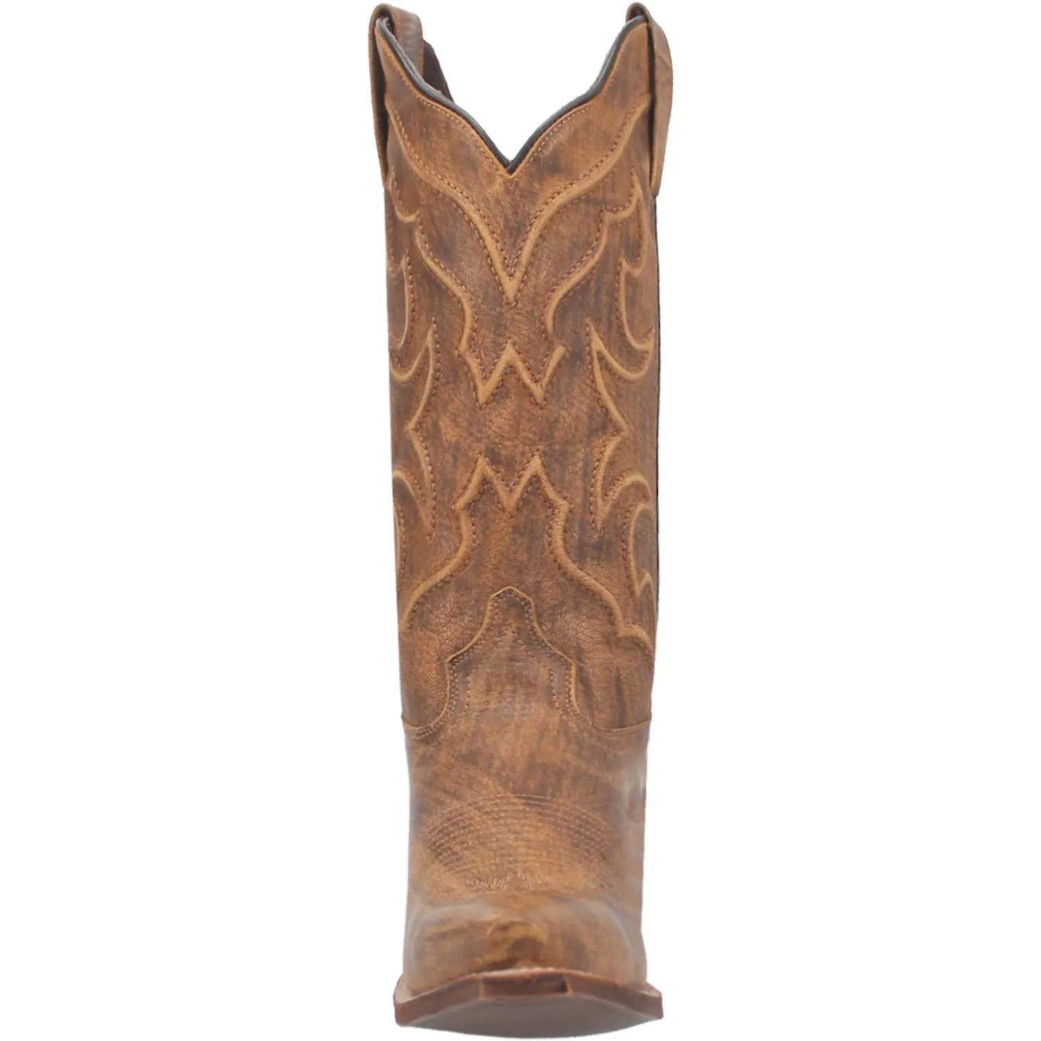 Laredo Womens Reva Honey Leather Cowboy Boots