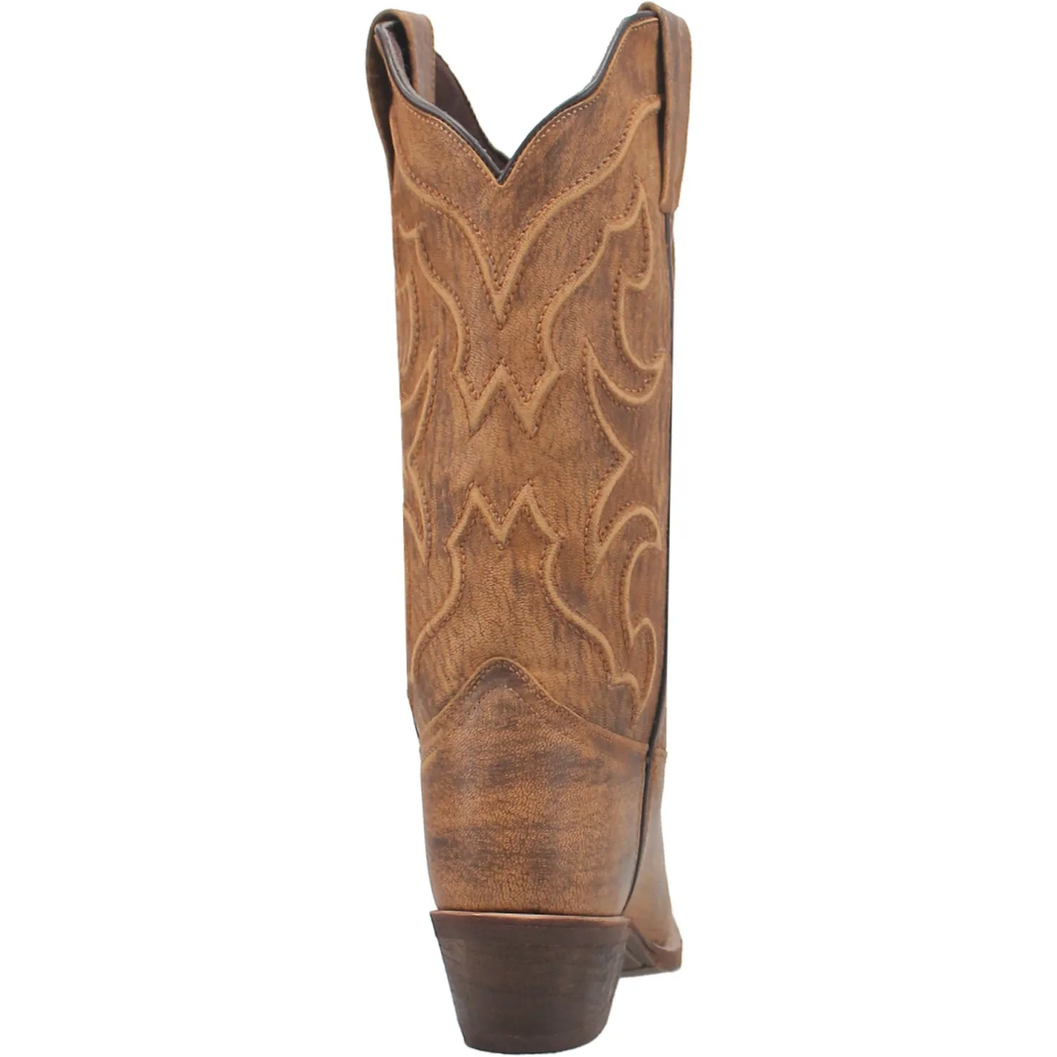 Laredo Womens Reva Honey Leather Cowboy Boots