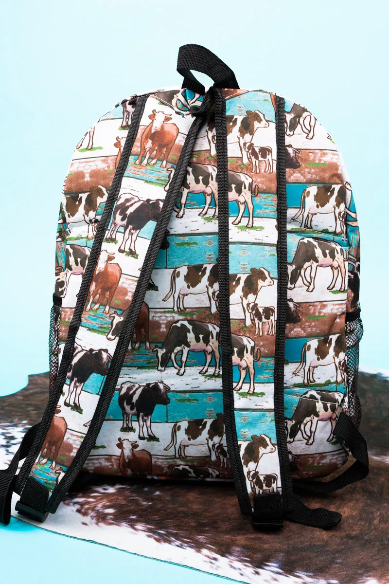 Large Canvas Print School Backpack