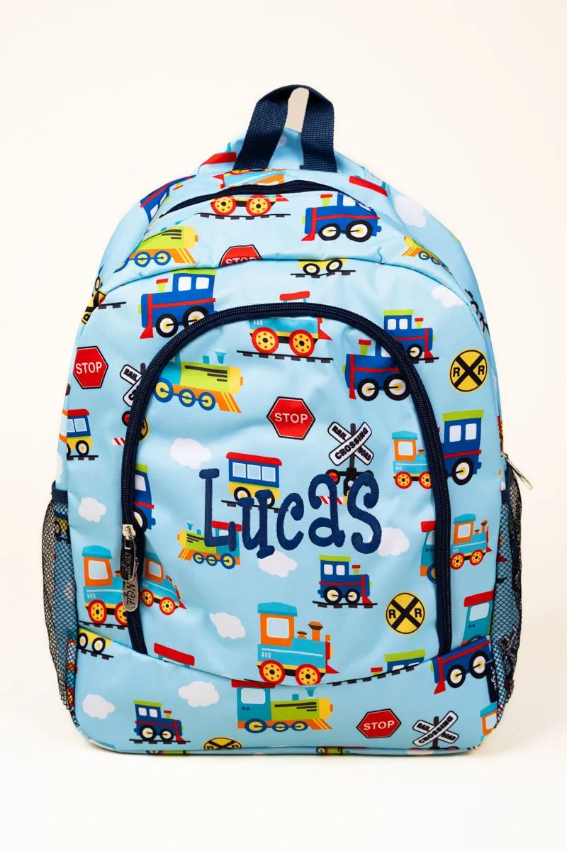 Large Canvas Print School Backpack