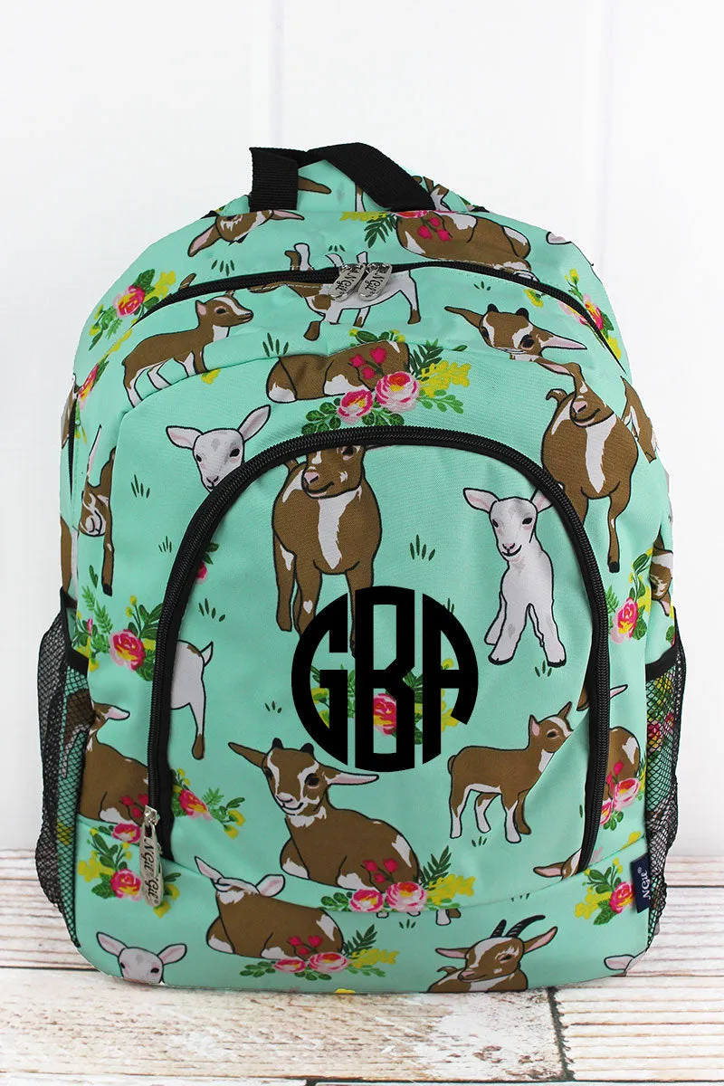 Large Canvas Print School Backpack