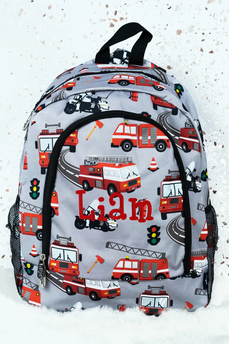 Large Canvas Print School Backpack