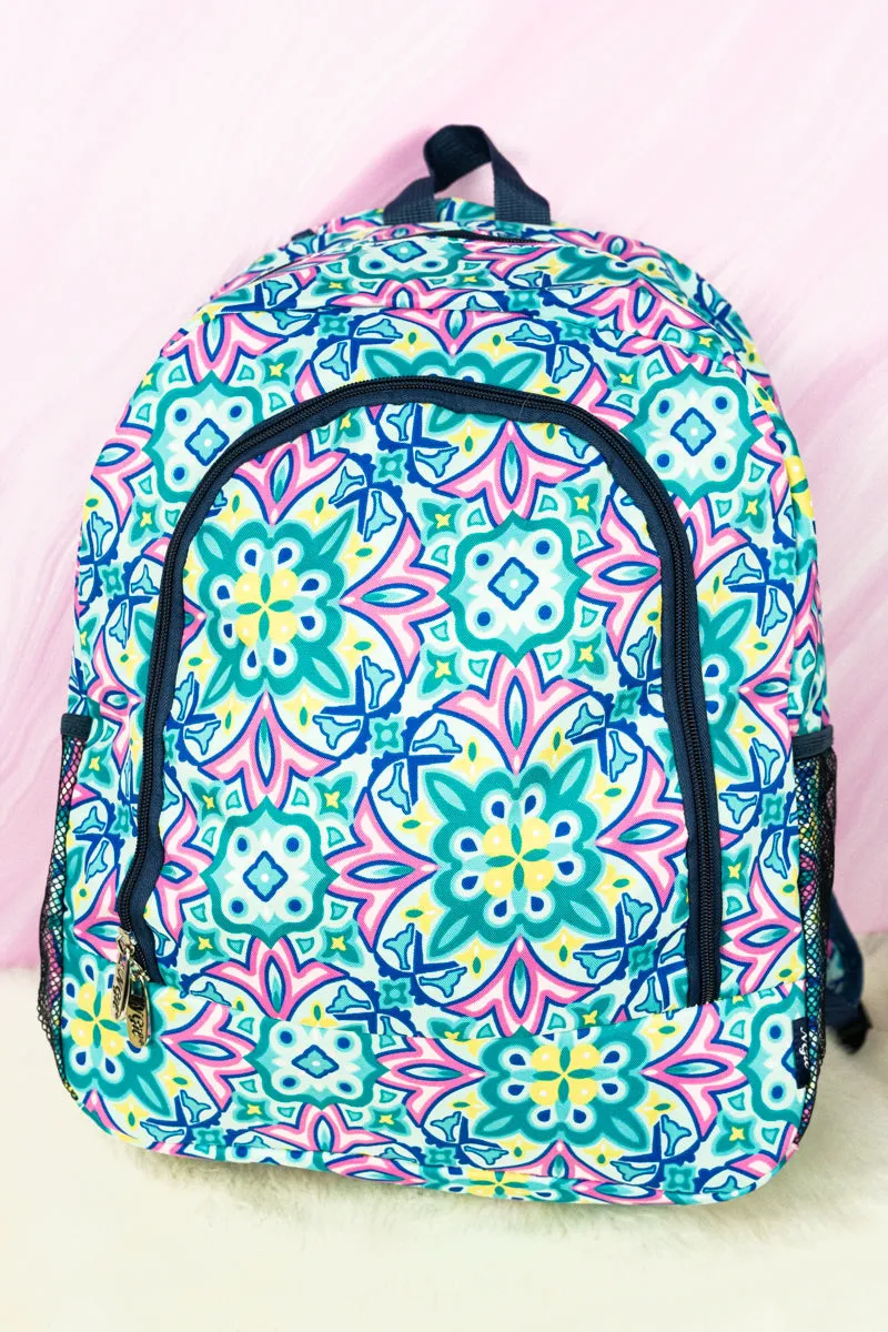 Large Canvas Print School Backpack