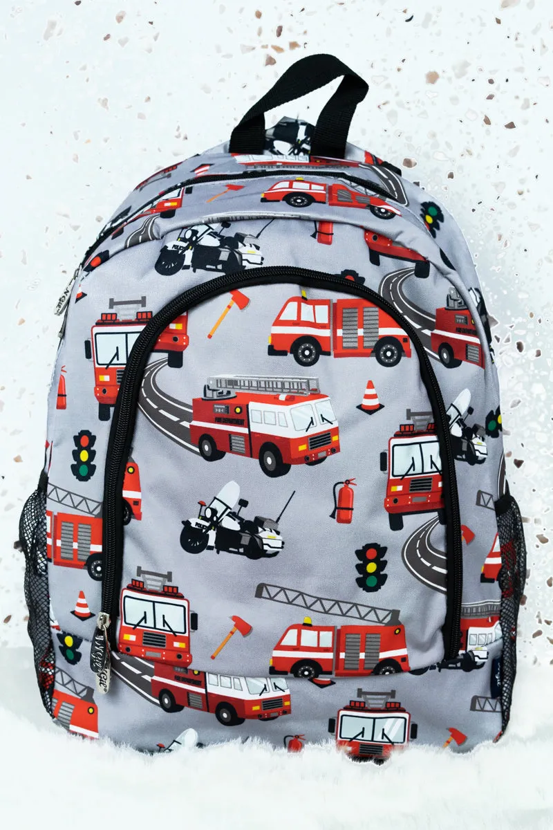 Large Canvas Print School Backpack