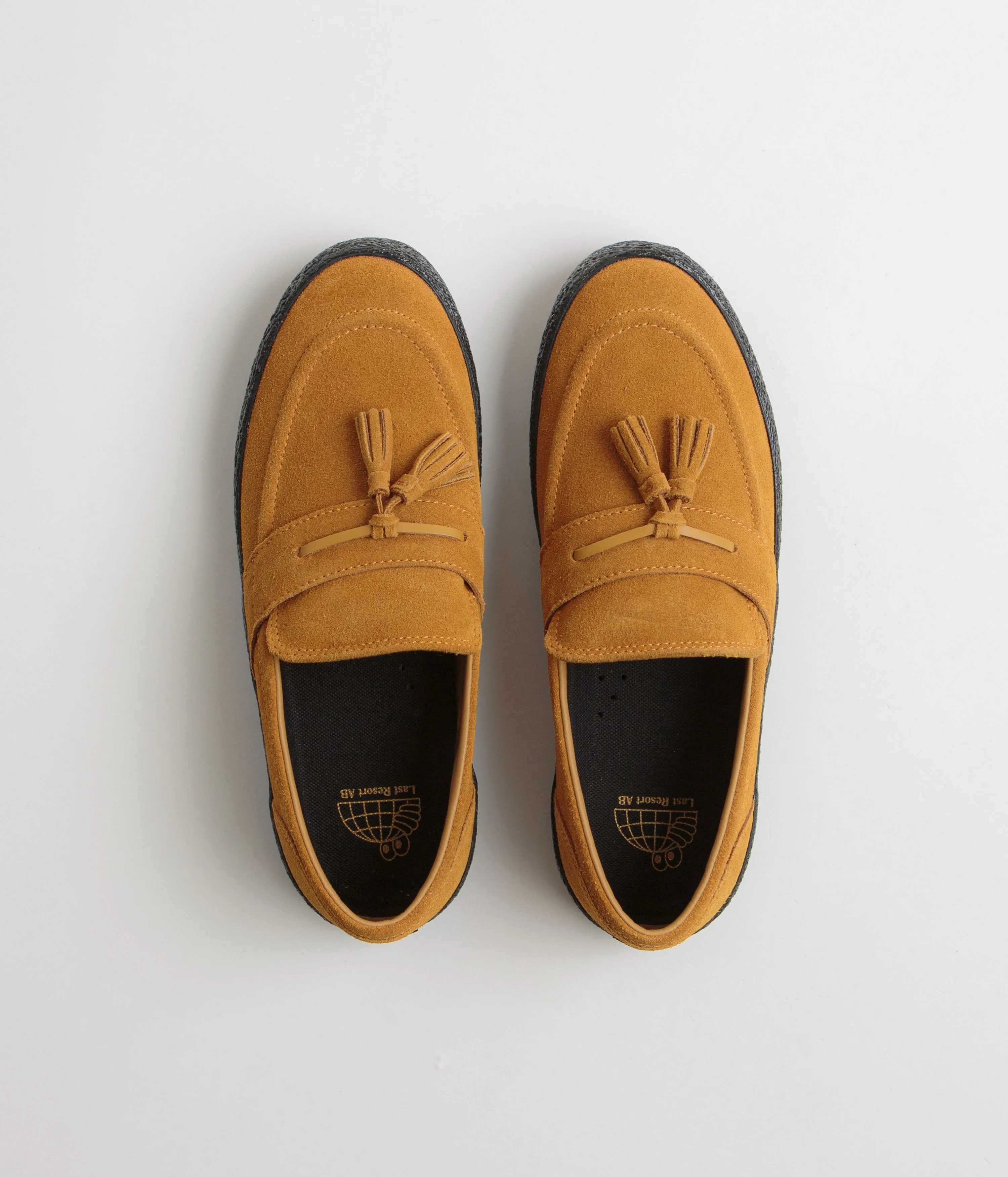 Last Resort AB VM005 Loafer Shoes - Golden Brown / Black