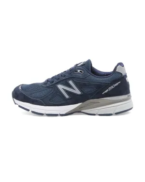 Made in USA 990v4 - Navy / Silver