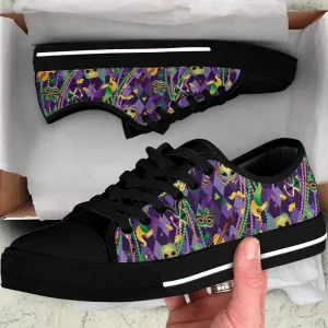 Mardi Gras Shoes Carnival Low Top, Low Top Sneaker, Low Top Canvas Shoes