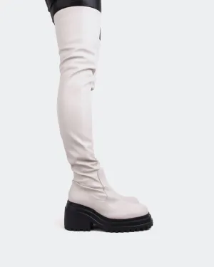 Matlock Off White Stretch