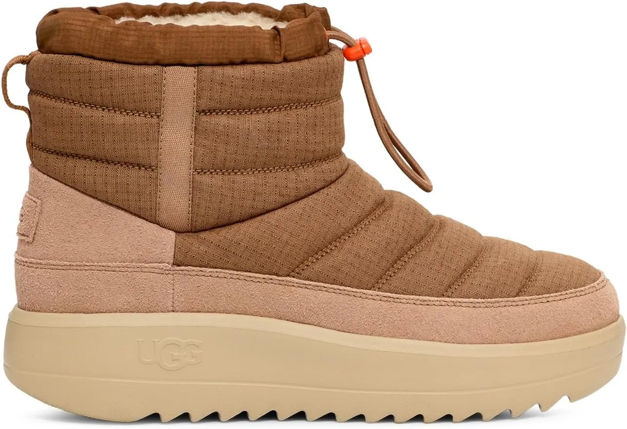 Maxxer Mini UGG Boots, Chestnut