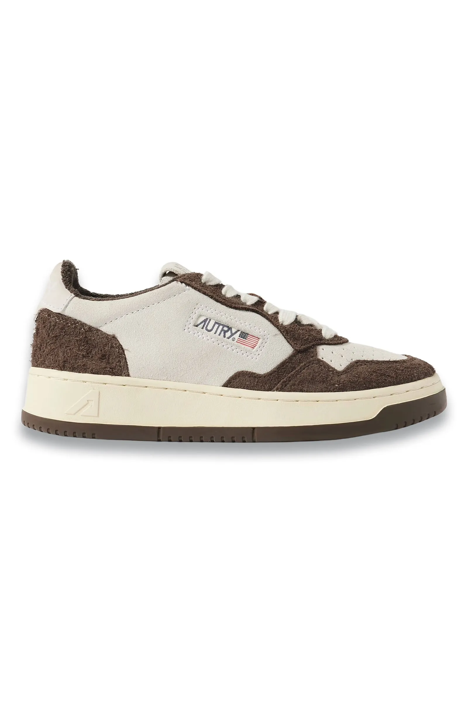 Medalist Low Nubuck-trimmed Brushed-suede Sneakers Brown