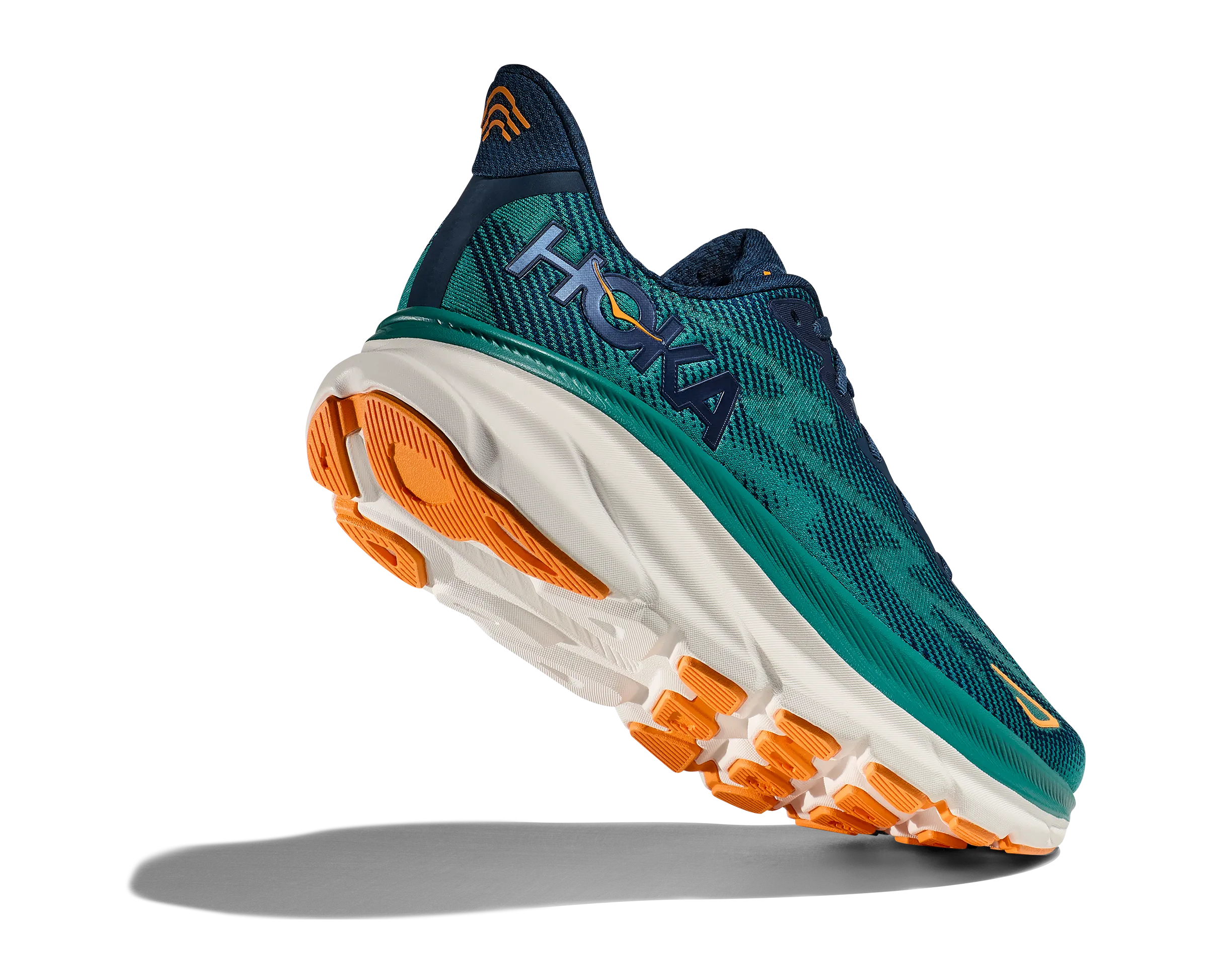 Men's Hoka Clifton 9 Color: Midnight /Oceanic