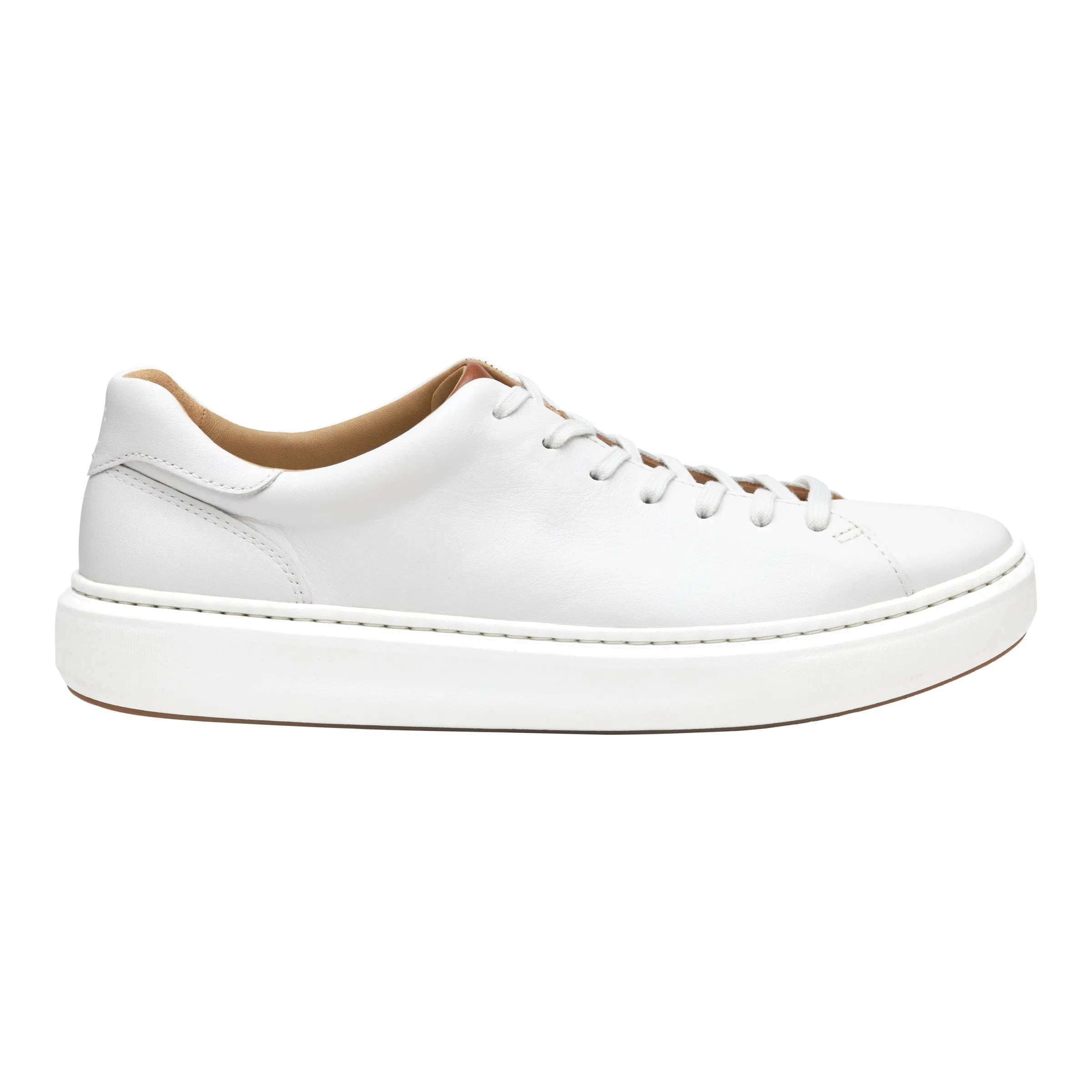 Men's Johnston & Murphy Anders Lace-to-Toe Color: White