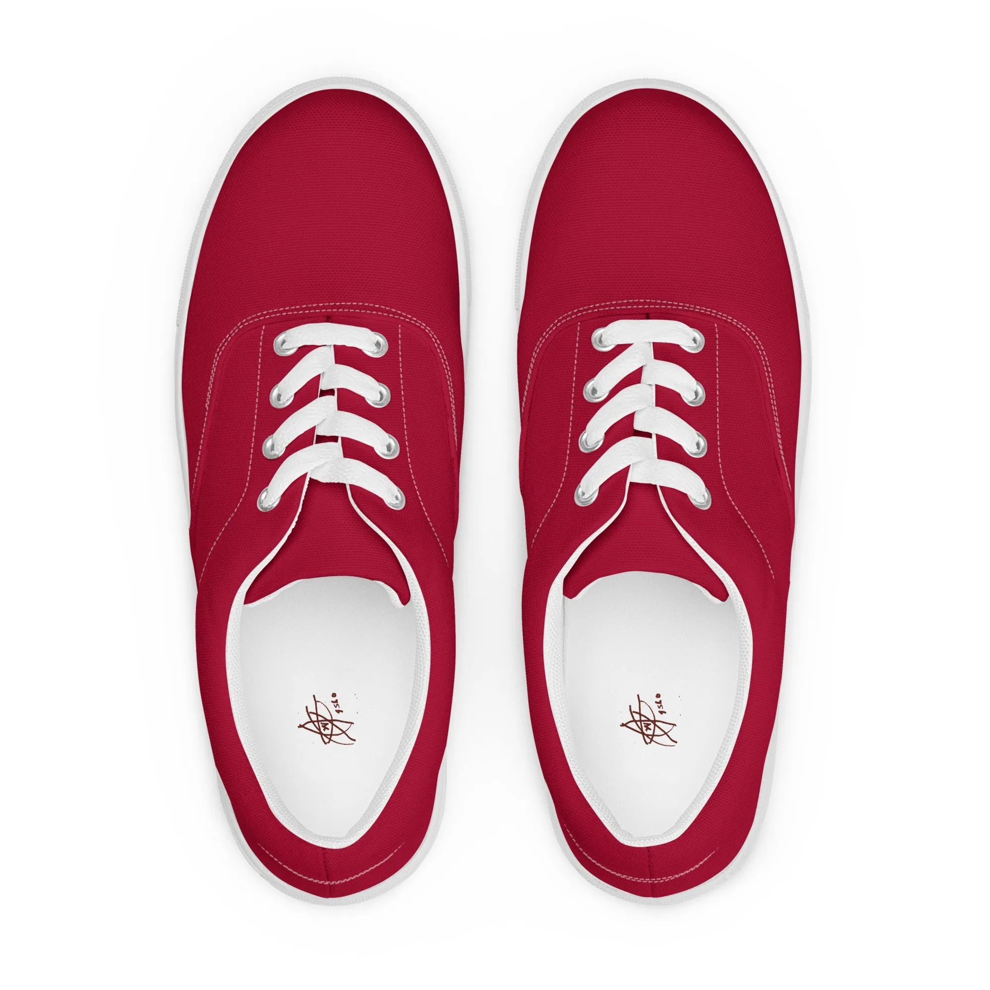 Men’s lace-up canvas shoes