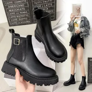 Michael PU Short Boots