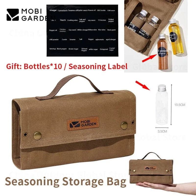 MOBI GARDEN Camping Seasoning Bag