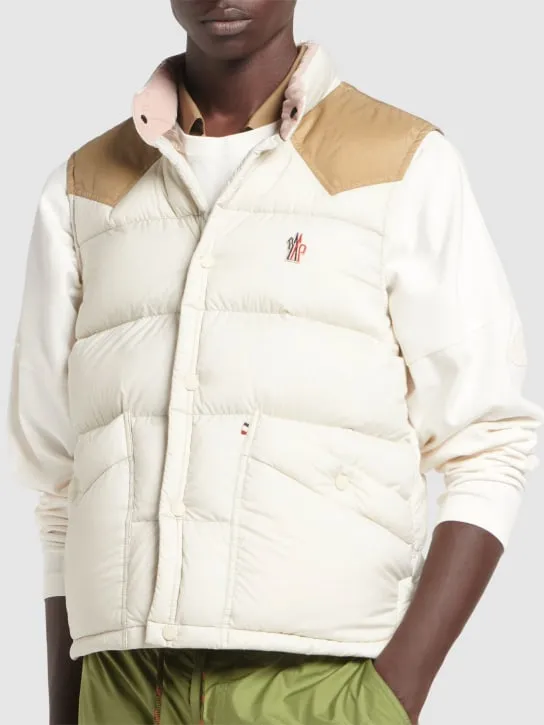 Moncler Grenoble   Veny nylon down vest 