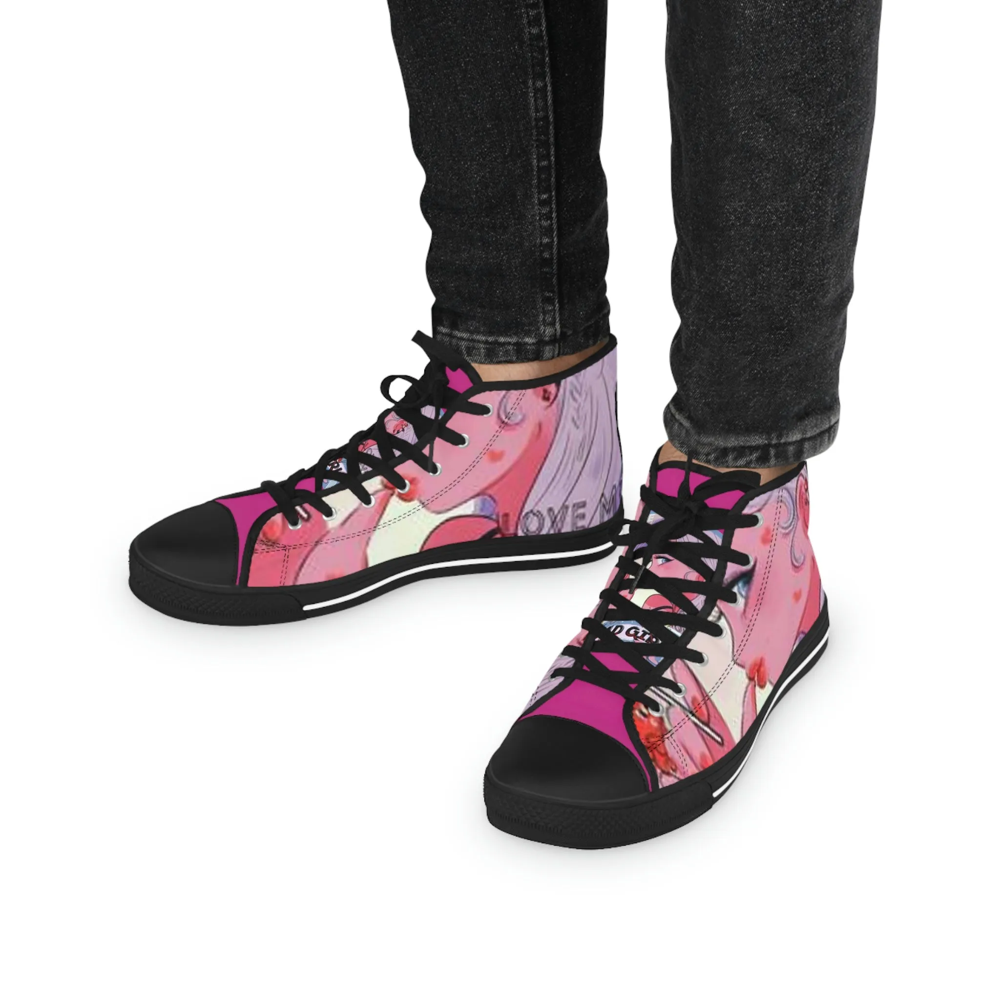 MyDreamMyTee Men's High Top Sneakers