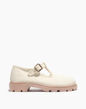 Natural | Lug Sole Mary Jane