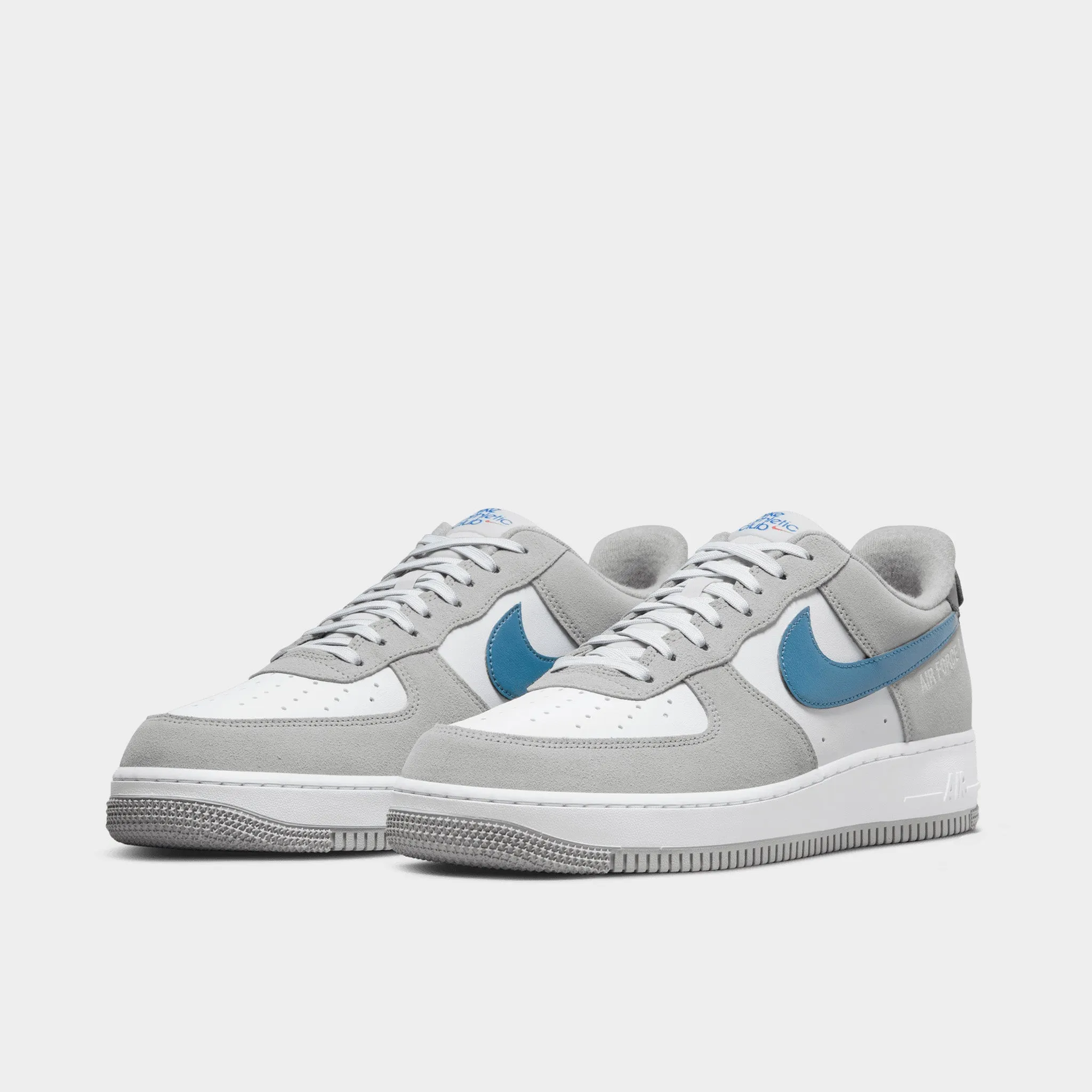 Nike Air Force 1 `07 LV8 Lt Smoke Grey / Marina - White