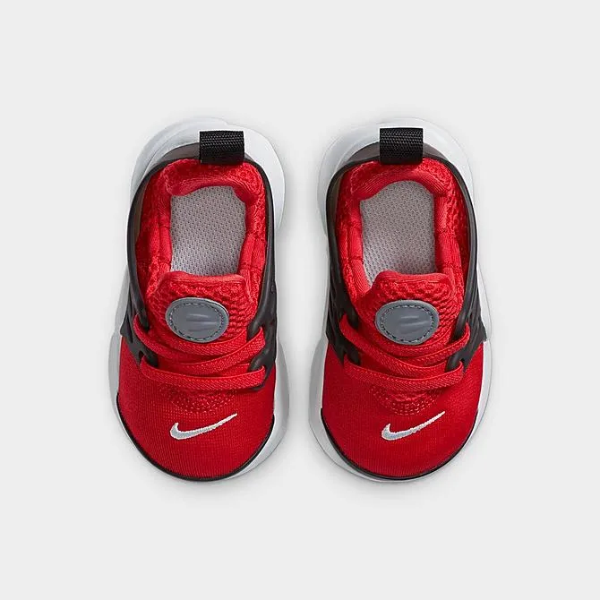 Nike Little Presto TD University Red Black Toddler Sizes 844767-600