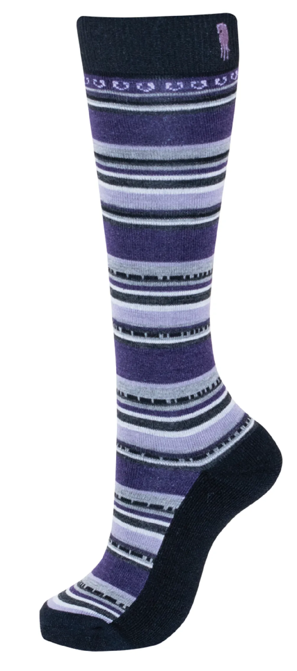 Noble Equestrian Over the Calf Noblewool Equine Boot Socks