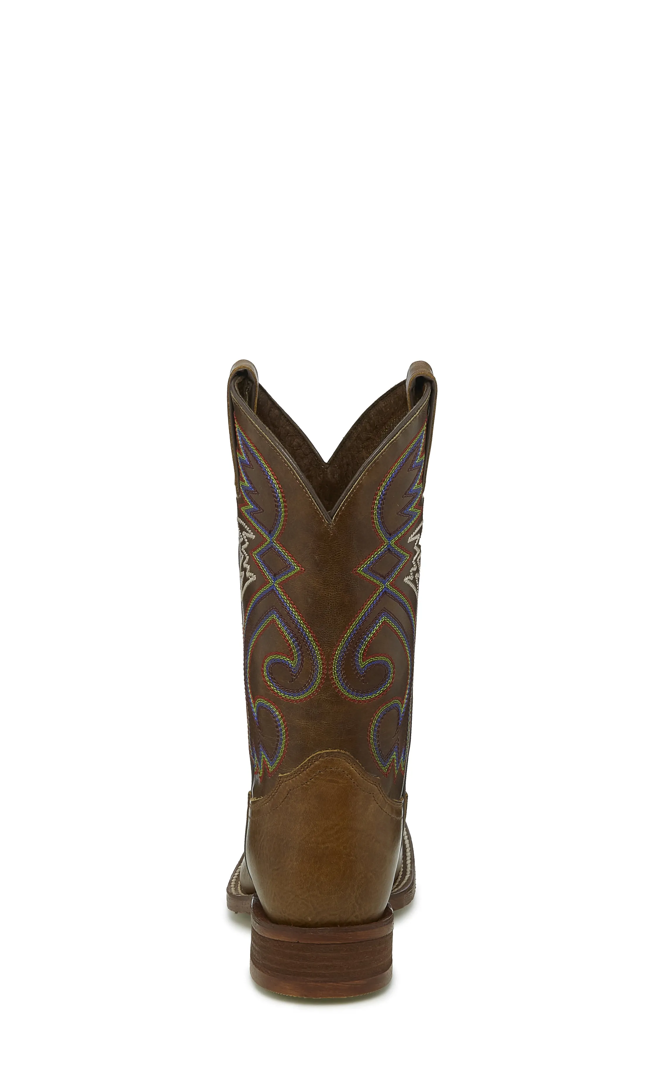 'Nocona' Women's 11" Cowpoke Tan Vintage - Tan / Brown / Rainbow