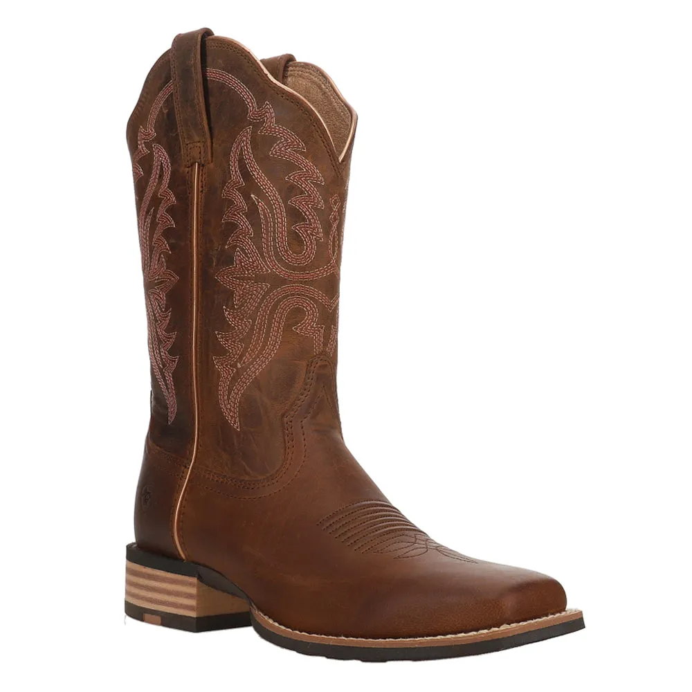 Olena Western Embroidered Square Toe Cowboy Boots