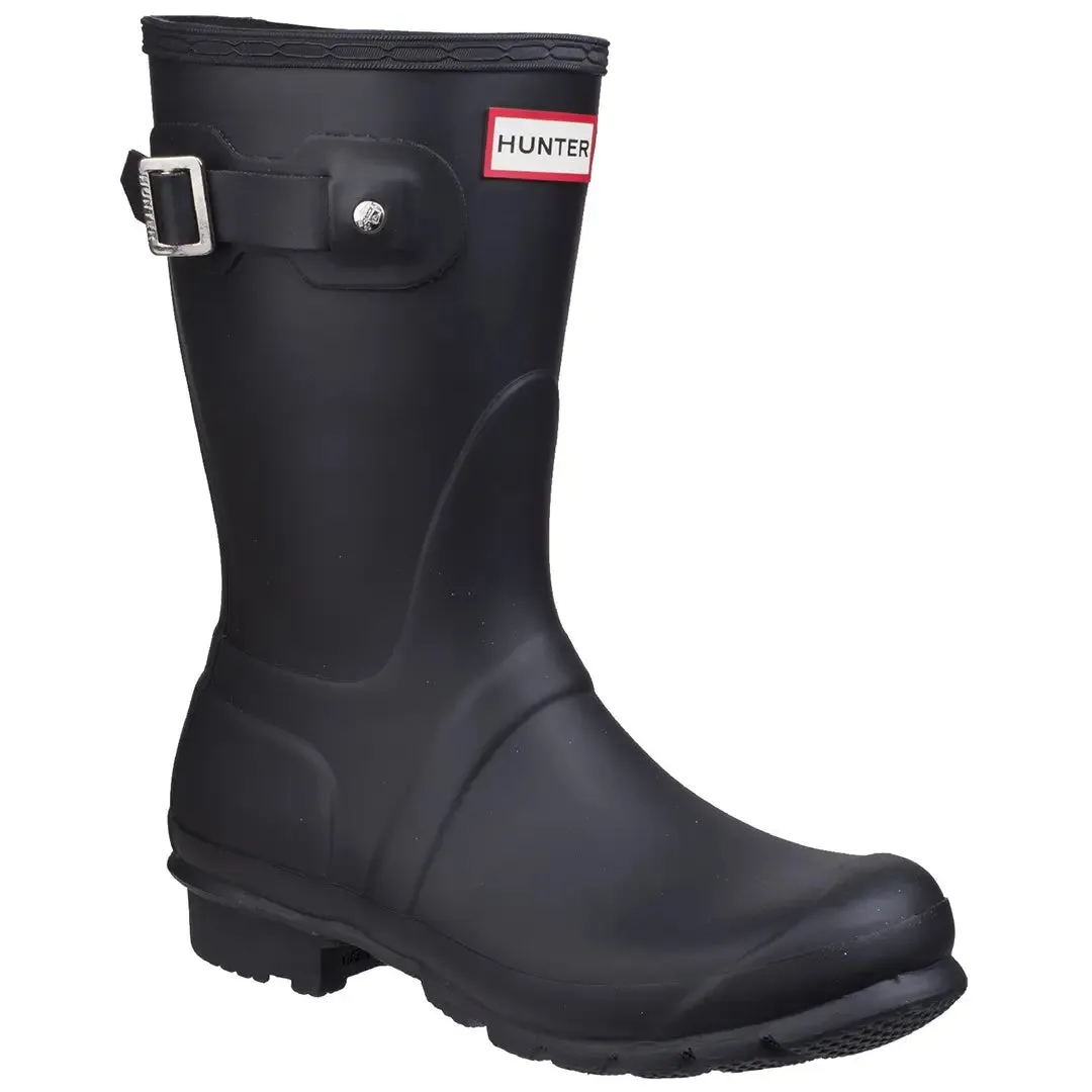 Original Short Wellington Boots - Black by Hunter