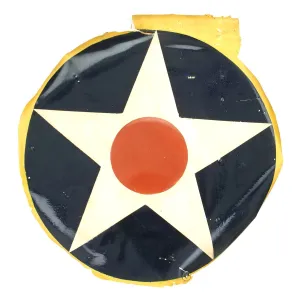 Original U.S. WWII Pre- 1942 Army Air Force Aircraft Star Insignia