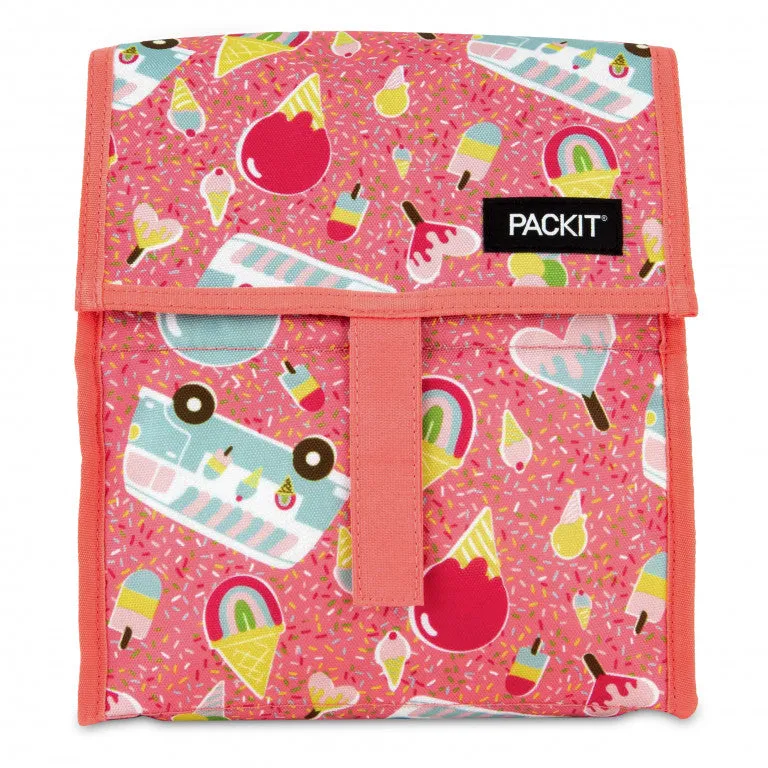 PackIt Freezable Lunch Bag - Ice Cream Social