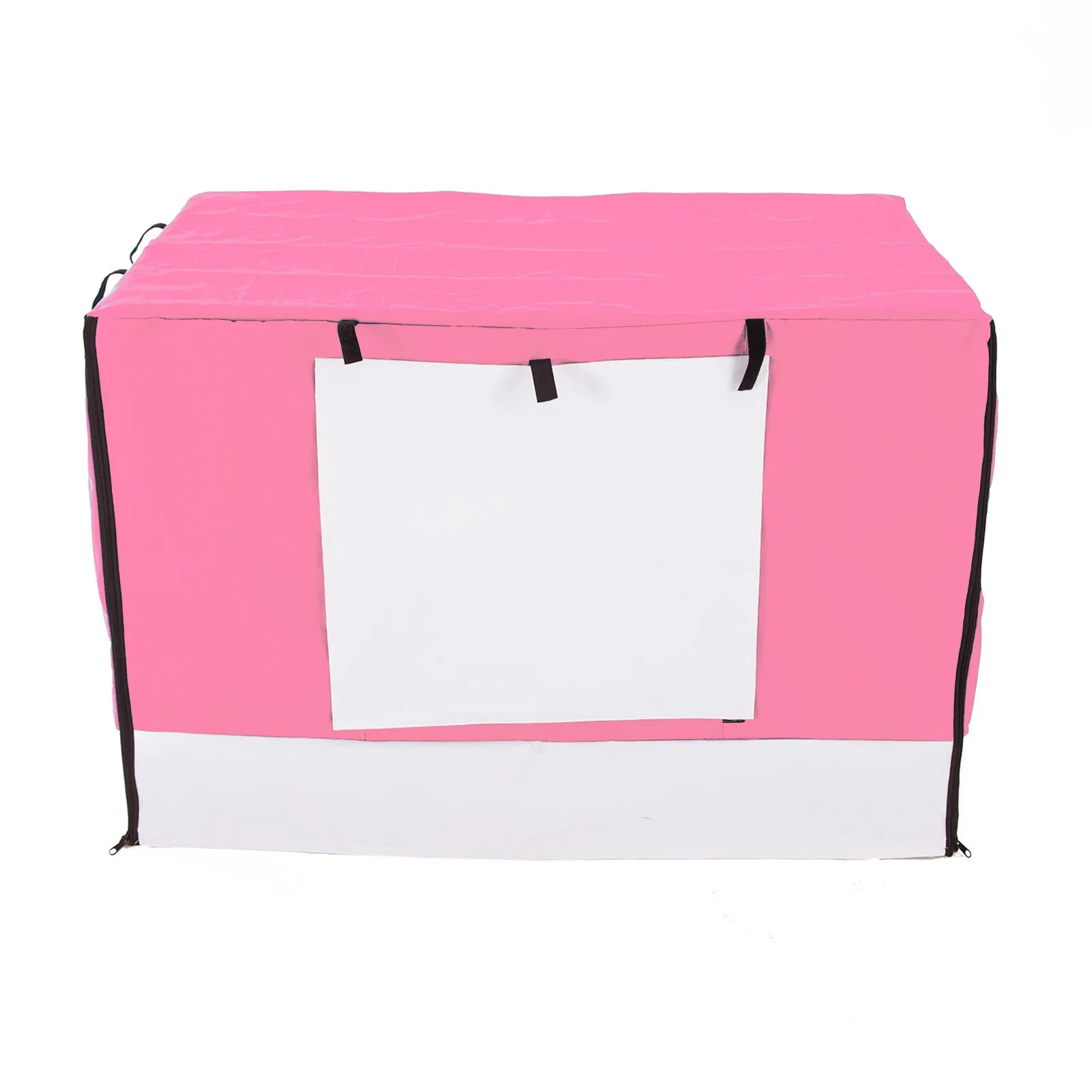 Paw Mate Pink Cage Cover Enclosure for Wire Dog Cage Crate 24in