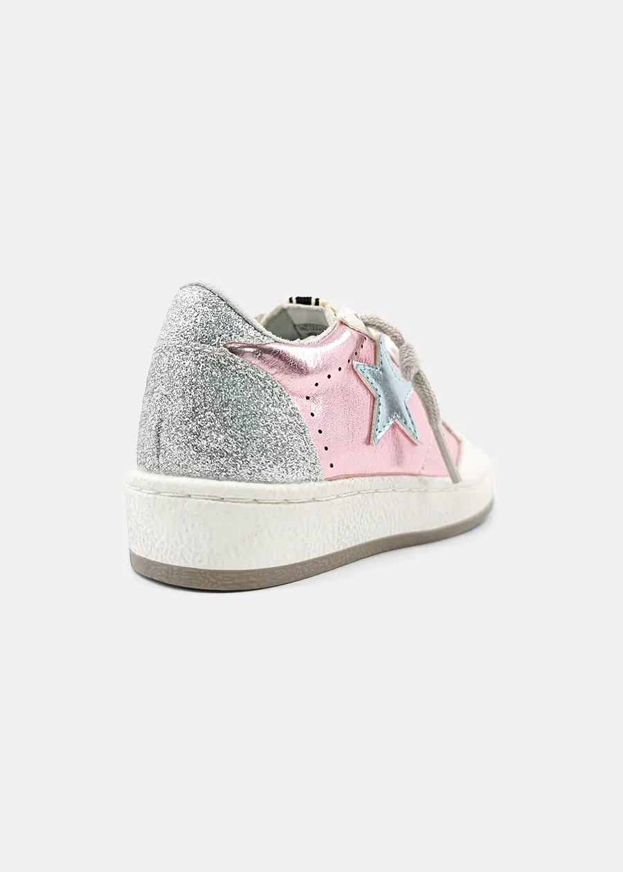 Paz Toddler Sneaker-Metallic Pink