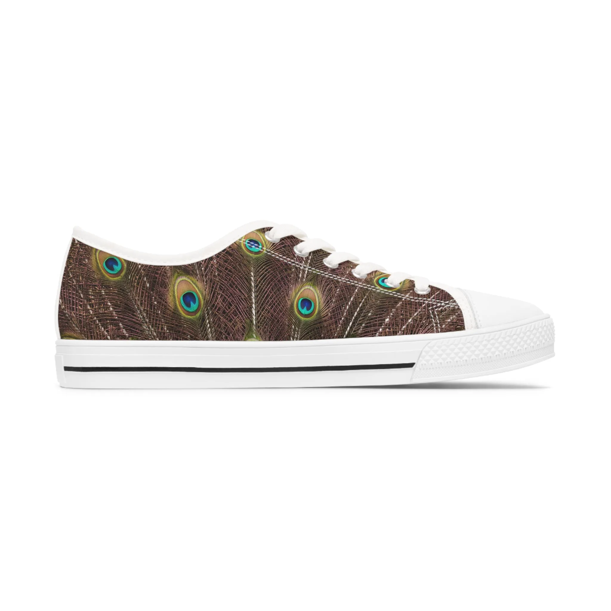 Peafowl Women's Low Top Sneakers