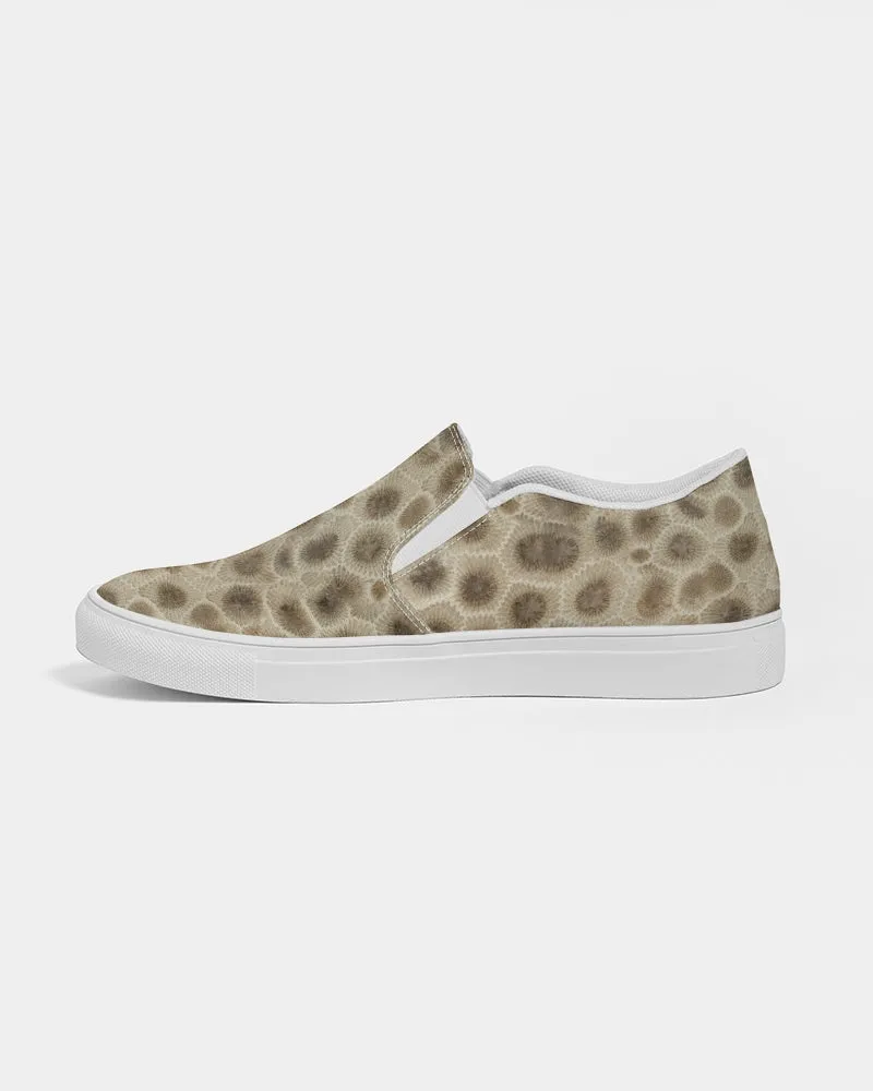 Petoskey Stone Women's Slip-On Canvas Shoes